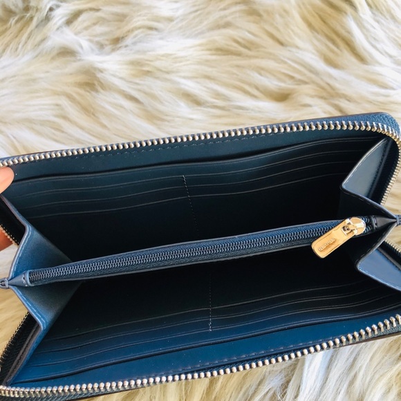 NWT Coach Signature LG Accordion Wallet - Picture 5 of 6